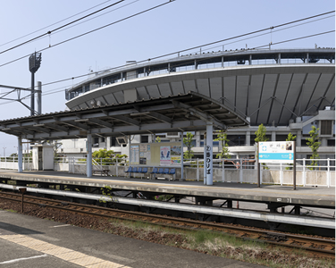 JR市坪駅